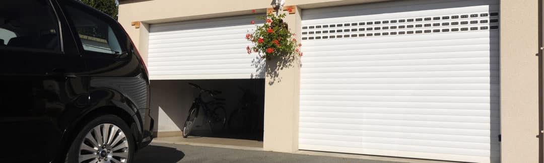 entrées de garages en PVC