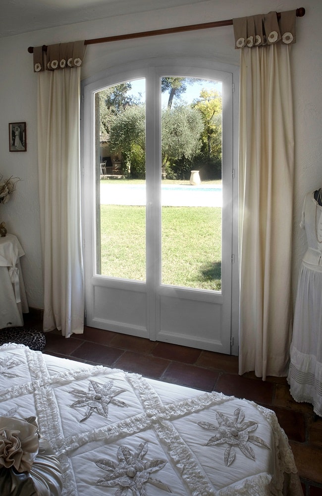 Porte Fenêtre PVC avec soubassement