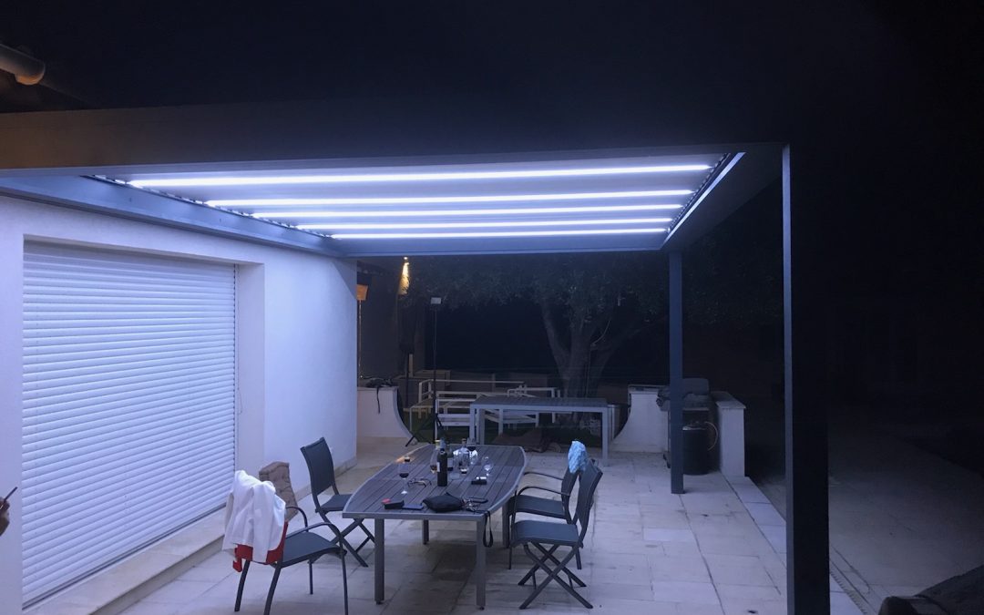 Pergolas toiles et bioclimatiques