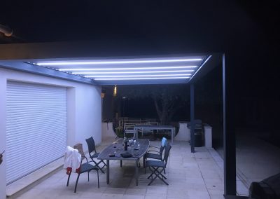 Pergolas toiles et bioclimatiques