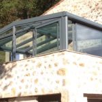 véranda aluminium sur balcon