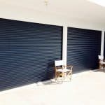 volet roulant aluminium en trois panneaux
